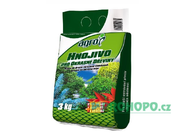 AGRO Hnojivo na okrasné dřeviny 3kg