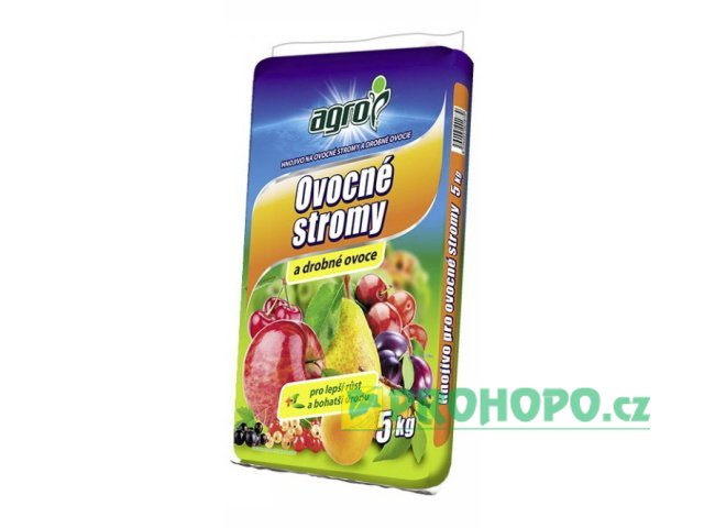 AGRO Hnojivo na ovocné stromy a drobné ovoce 5kg