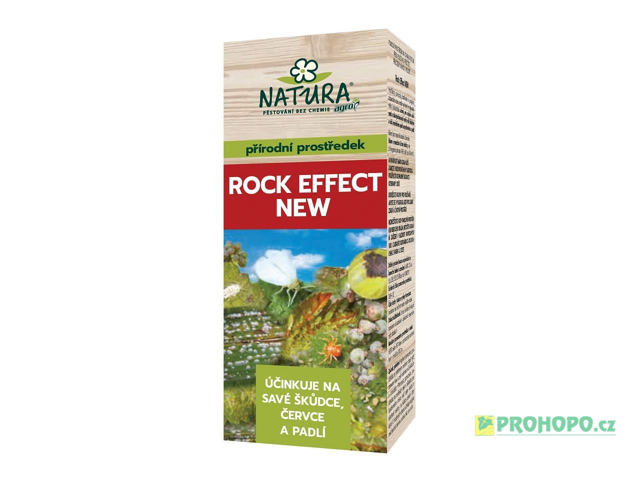 AGRO Natura Rock Effect New 100ml - biologický přípravek proti škůdcům včetně přezimujících a padlí