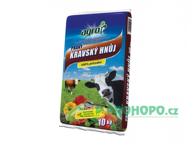 AGRO Pravý kravský hnůj 10kg