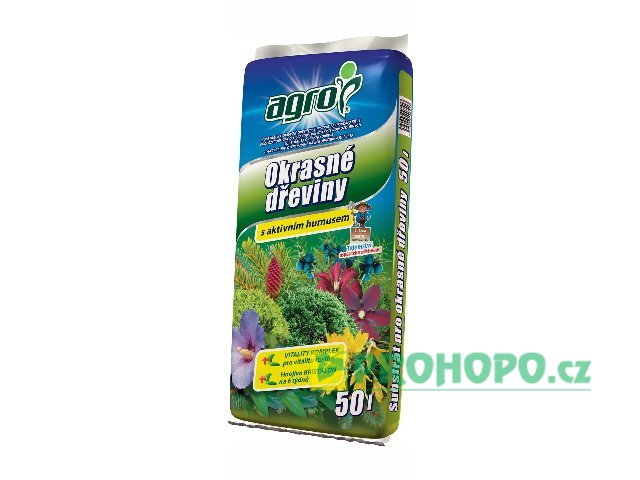 AGRO Substrát pro okrasné dřeviny 50l