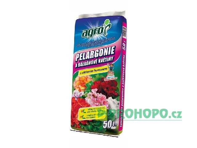 AGRO Substrát pro pelargonie 50l