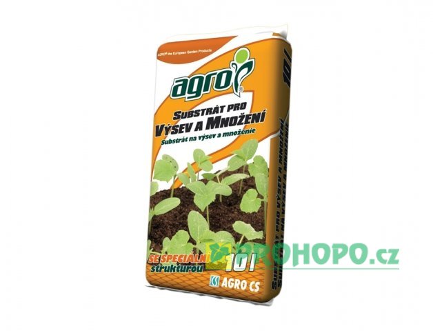 AGRO Substrát pro výsev a množení 10l