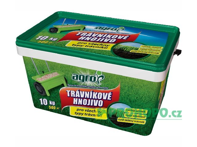 AGRO Trávníkové hnojivo 10kg kbelík