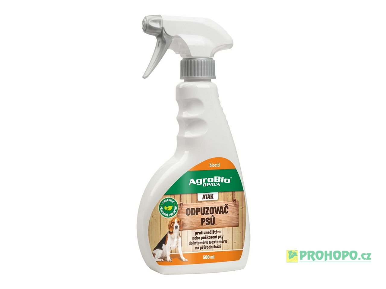 ATAK Odpuzovač psů 500ml spray - repelent zamezující přístupu psů na nežádoucí místa