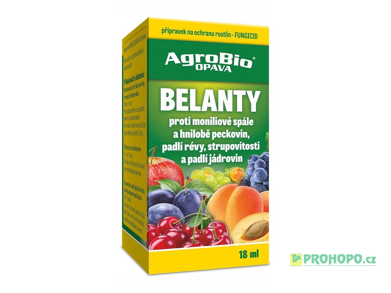 Belanty 18ml - proti moniliové spále a hnilobě peckovin a proti strupovitosti a padlí jádrovin