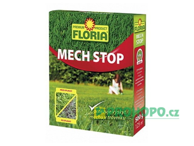 FLORIA Mech-STOP 500g - omezuje výskyt mechu v trávníku