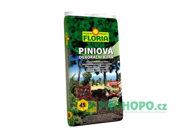 FLORIA Piniová dekorační kůra 45l