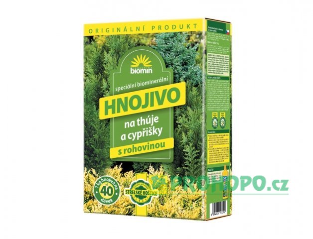 FORESTINA Biomin Hnojivo na thuje a cypřišky 1kg