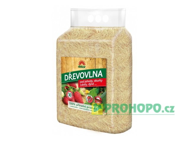 FORESTINA Dekor Dřevovlna (dřevitá vlna) 850g - snižuje riziko hniloby a brzdí slimáky