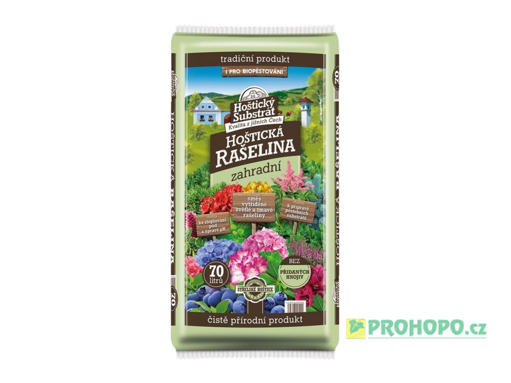 FORESTINA Hoštická Rašelina 70l - čistě přírodní bez přidaných hnojiv