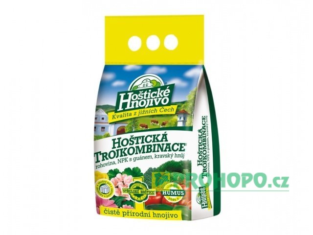 FORESTINA Hoštická trojkombinace 2,5kg - směs rohoviny, NPK s guánem a kravského hnoje