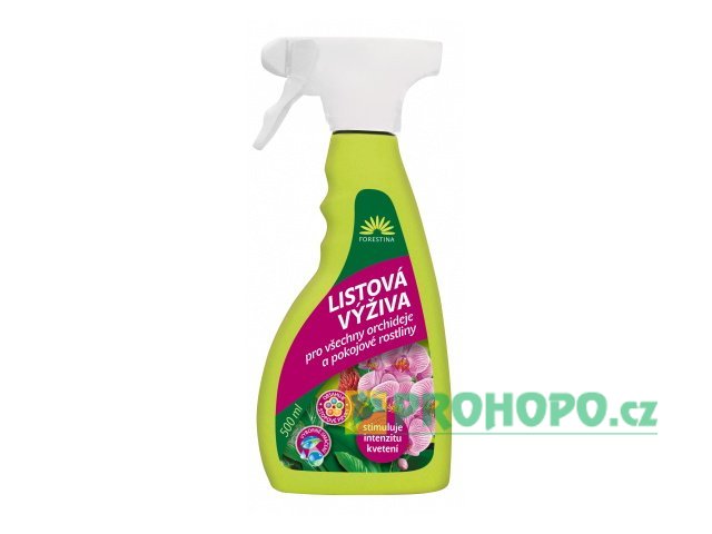 FORESTINA Listová výživa pro všechny orchideje a pokojové rostliny 500ml