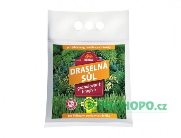 FORESTINA Mineral Draselná sůl 40% s hořčíkem 2,5kg - pro podzimní a jarní hnojení