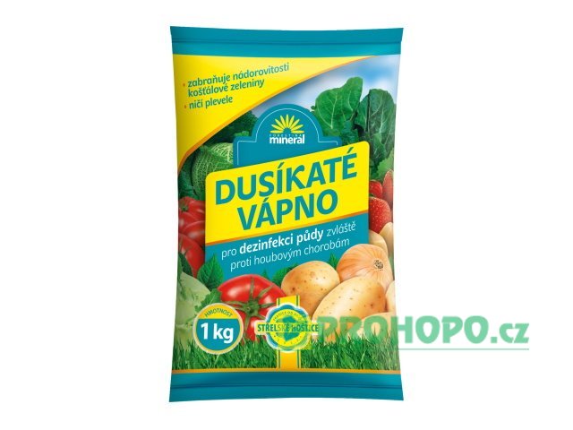 FORESTINA Mineral Dusíkaté vápno 1kg - pro dezinfekci půdy