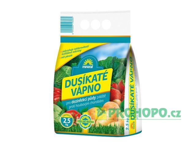 FORESTINA Mineral Dusíkaté vápno 2,5kg - pro dezinfekci půdy