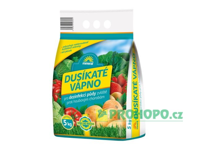 FORESTINA Mineral Dusíkaté vápno 5kg - pro dezinfekci půdy