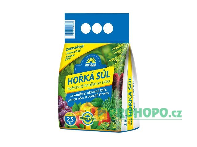 FORESTINA Mineral Hořká sůl  2,5kg - proti žloutnutí listů a jehličí