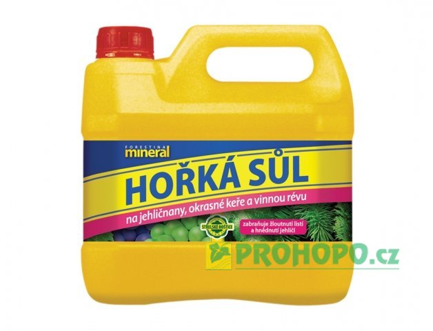 FORESTINA Mineral Hořká sůl tekutá 3l - proti žloutnutí listů a jehličí