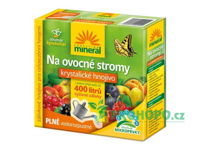 FORESTINA Mineral Krystalické hnojivo s Lignohumátem na ovocné stromy 400g