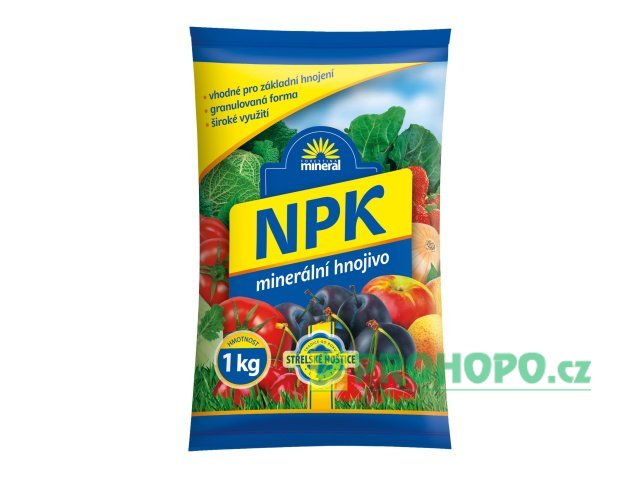 FORESTINA Mineral NPK 1kg 11-7-7 - pro základní i celoroční hnojení