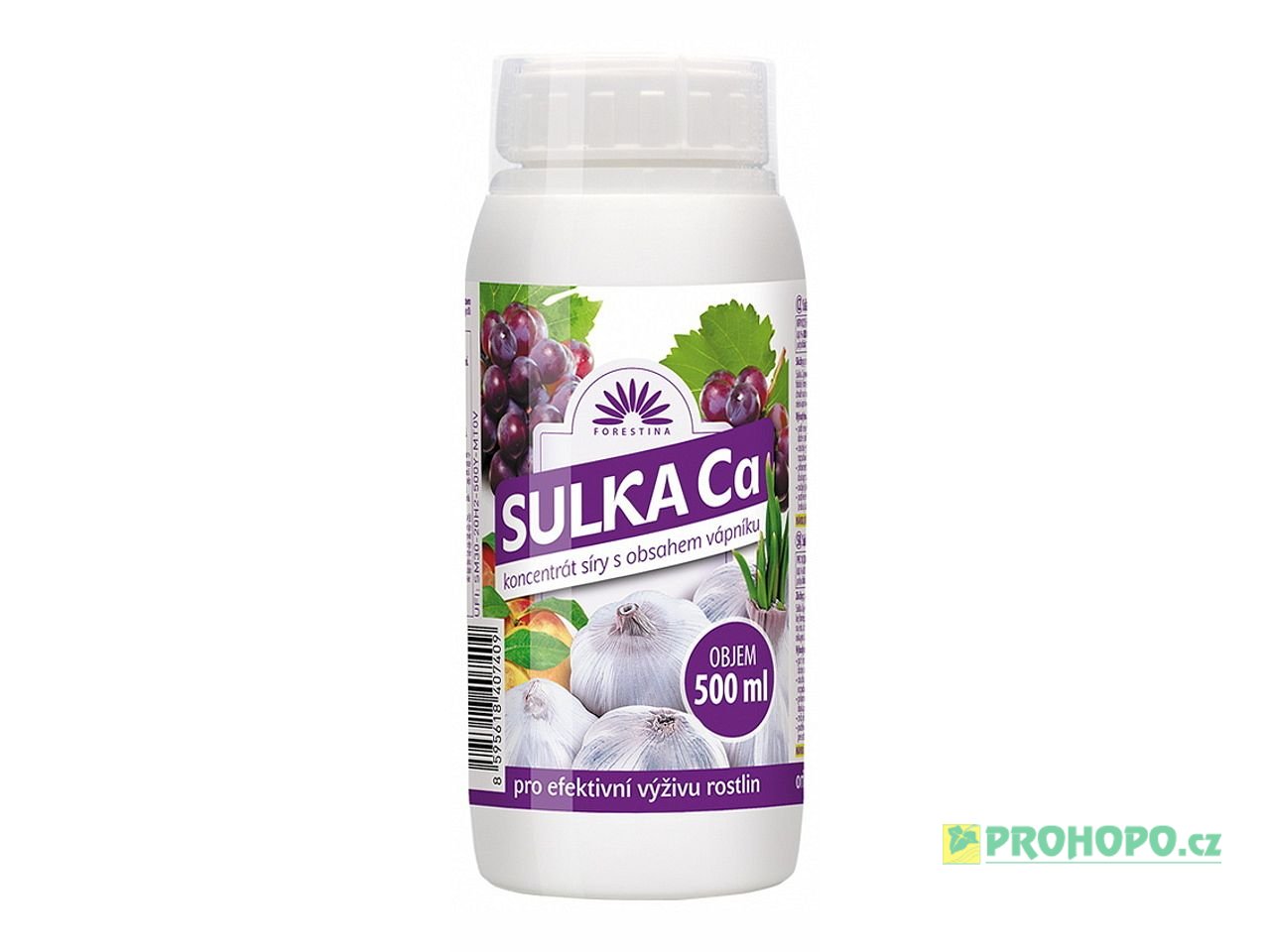 FORESTINA Mineral Sulka Ca 500ml - prodlužuje dostupnost dusíku a snižuje kyselost pudy