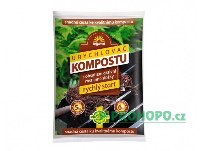 FORESTINA Orgamin Urychlovač kompostu 5kg - snadná cesta ke kvalitnímu kompostu