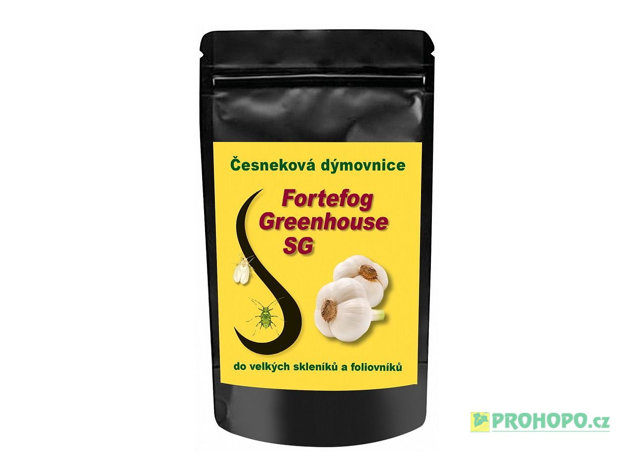 Fortefog Greenhouse SG 90g - česneková dýmovnice proti molicím a mšicím ve skleníku