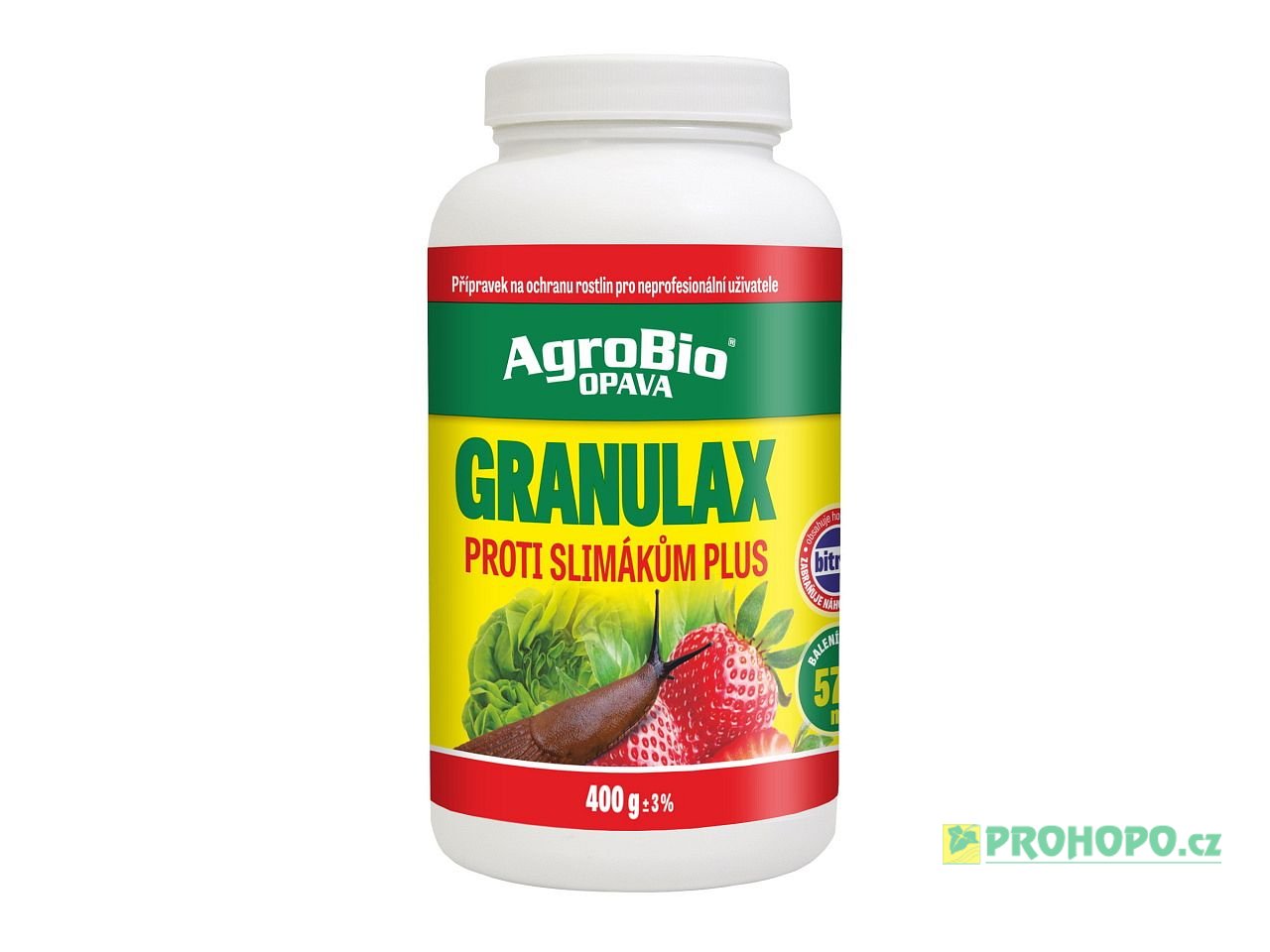 Granulax Plus 400g - k chubení slimáků v zahradách