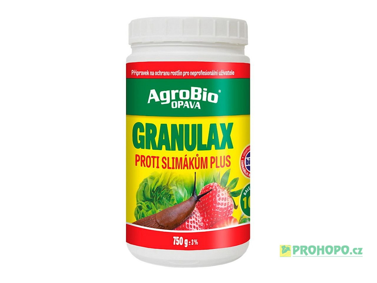Granulax Plus 750g - k chubení slimáků v zahradách