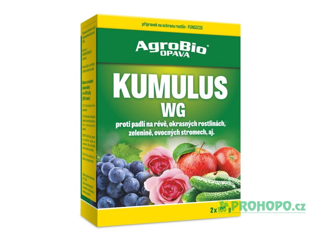 Kumulus WG 2x100g - k ochraně proti padlí na révě, zelenině, ovocných a okrasných rostlinách