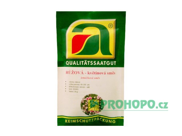 Letničková směs růžová 50g - květinový porost 40-100cm vysoký