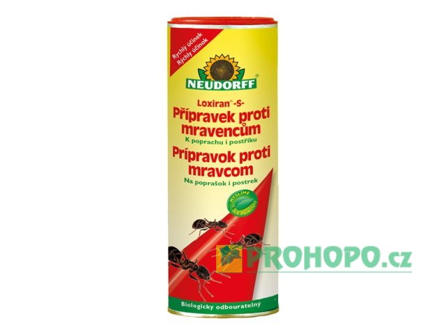 Loxiran S 300g - biologicky odbouratelný přípravek proti mravencům k poprachu i postřiku