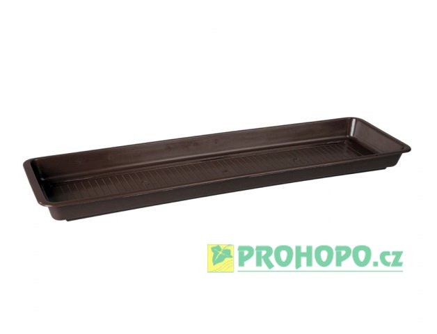 Miska Garden pod truhlík 80cm hnědá