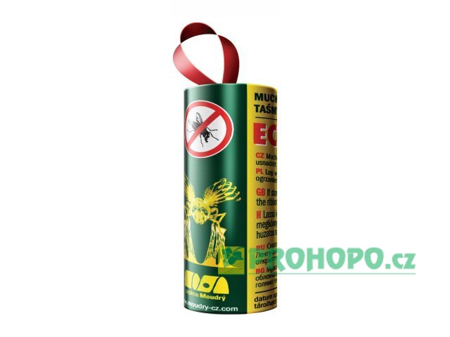 Mucholapka klasická Ecostripe Attractive 1ks. - s atraktantem a neobvykle velkou účinnou plochou