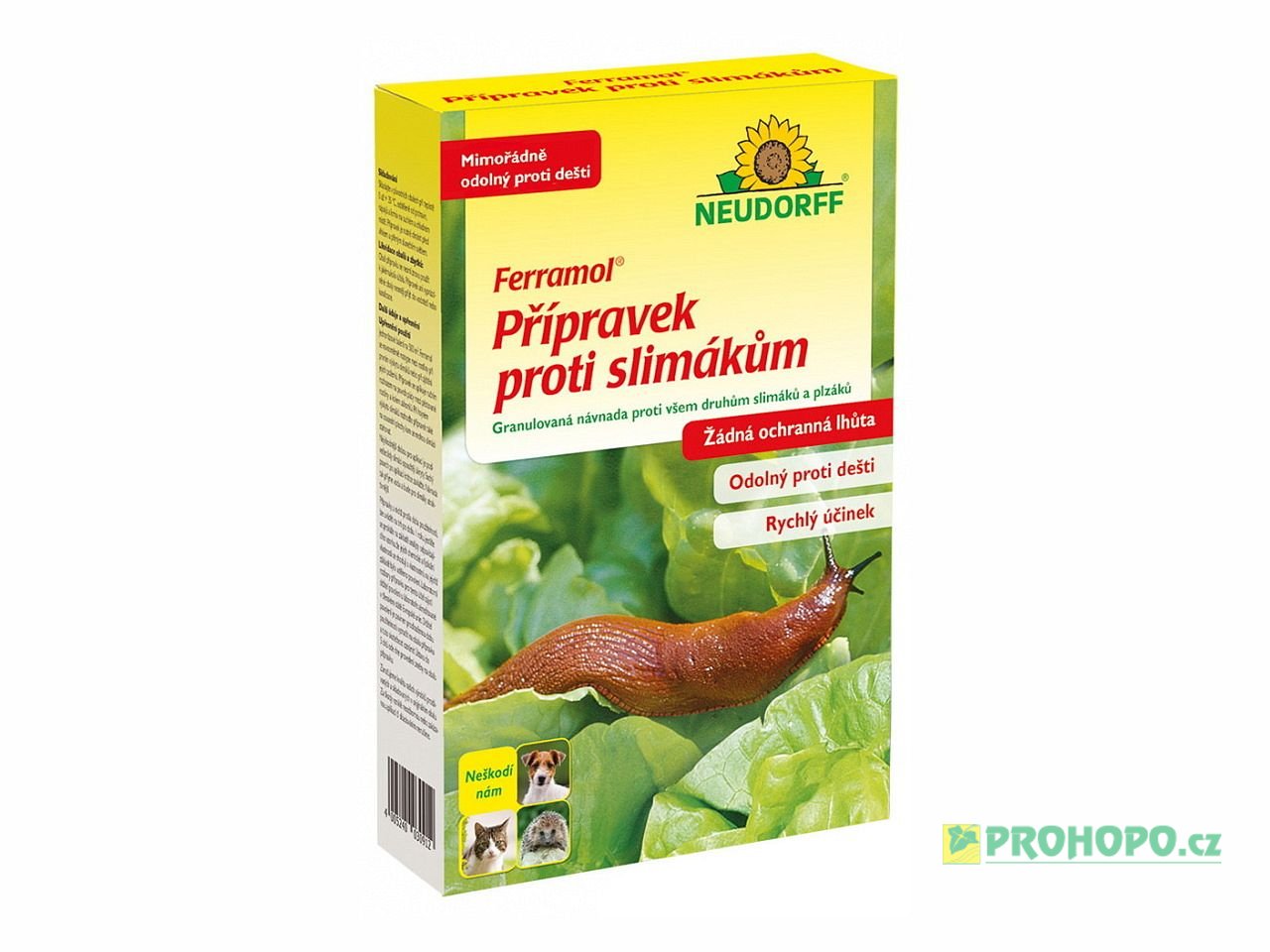 NEUDORFF Ferramol 200g - proti všem druhům slimáků v zahradách