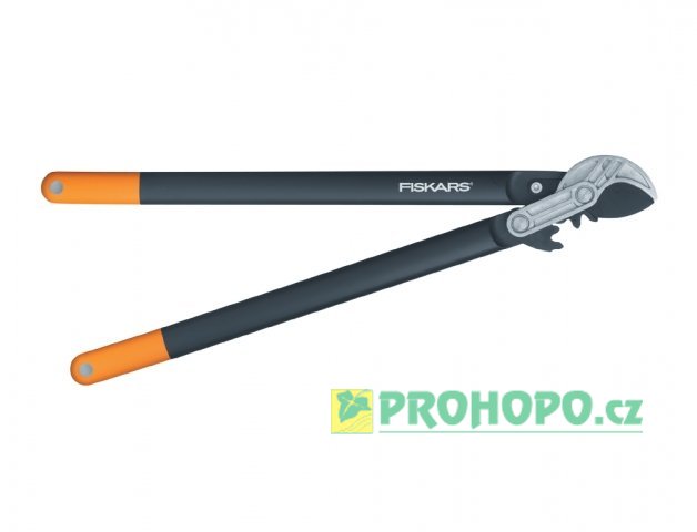 Nůžky Fiskars 112580 na silné větve PowerGear™ L77 převodové, jednočepelové (L)