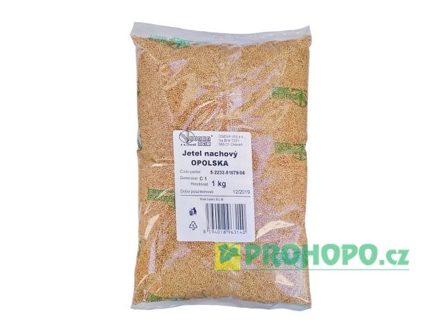 OSEVA UNI Jetel nachový 1kg - uznané certifikované osivo