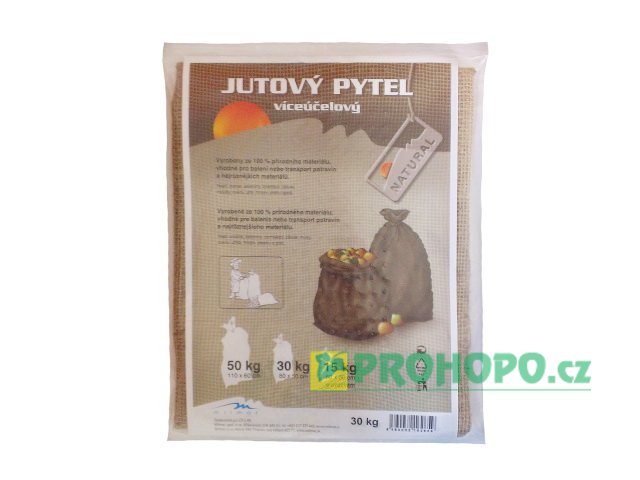 Pytel jutový 50x80cm do 30kg