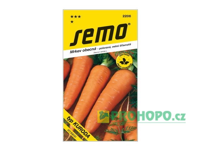 SEMO Mrkev karotka Fire Wedge F1 poloraná