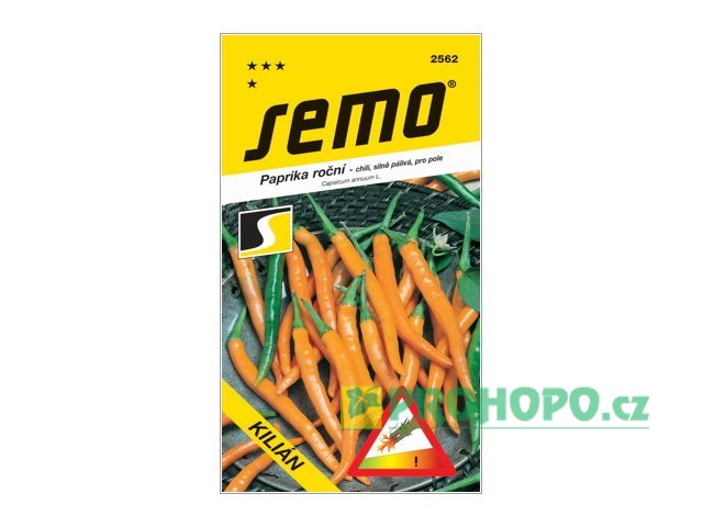 SEMO Paprika zeleninová Kilián pálivá na pole