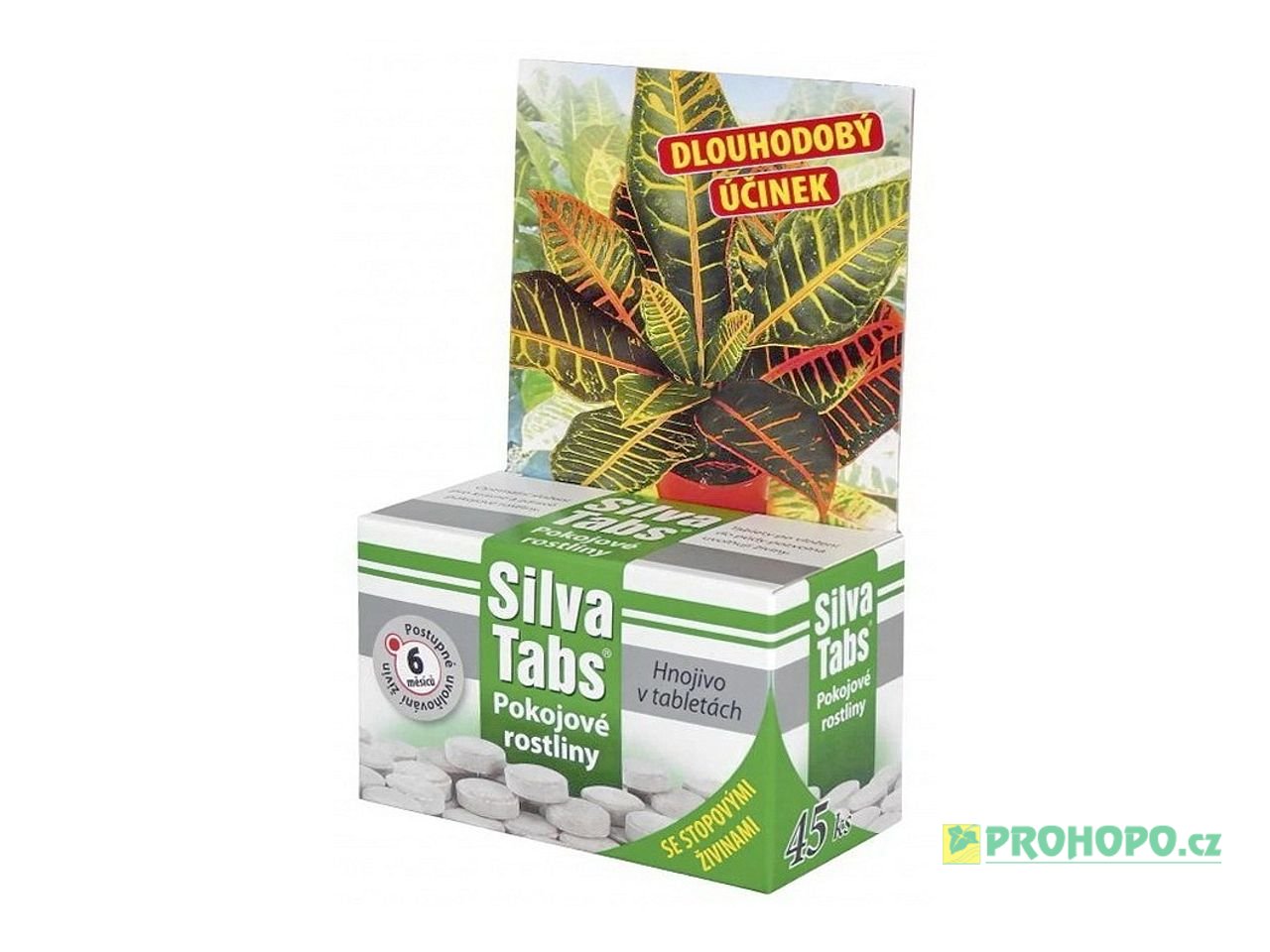 Silva Tabs Pokojové rostliny 225g - postupně se uvolňující hnojivo v tabletách na 6 měsíců