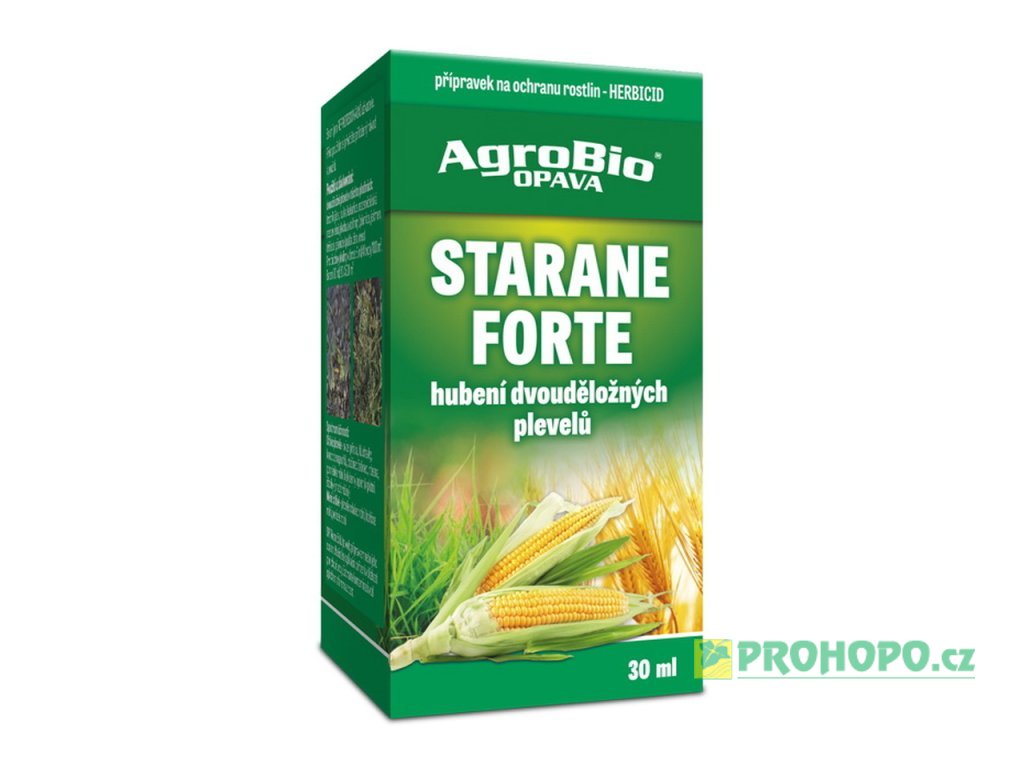 Starane Forte 30ml - k hubení odolných jednoletých i vytrvalých dvouděložných plevelů v trávníku