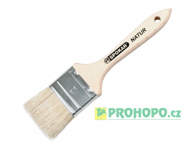 Štětec plochý 9020 NATUR č.2 - pro všechny druhy nátěrových hmot