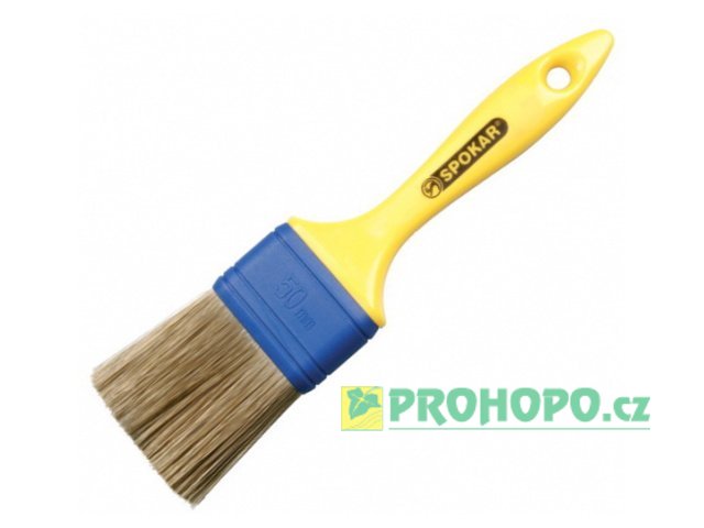 Štětec plochý plastový 50mm - pro nanášení odstraňovačů starých nátěrů a jiných chemikálií