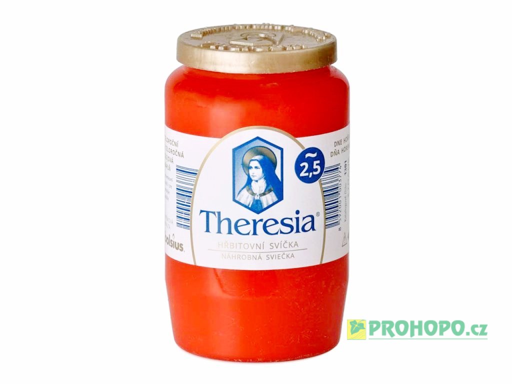 Svíčka hřbitovní Theresia olejová 165g