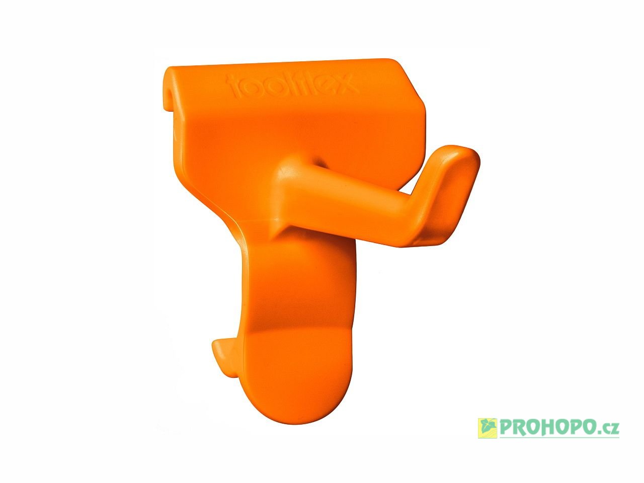 Toolflex One Háček P01H-0 oranžový do lišty - pro přehledné a bezpečné pověšení nářadí