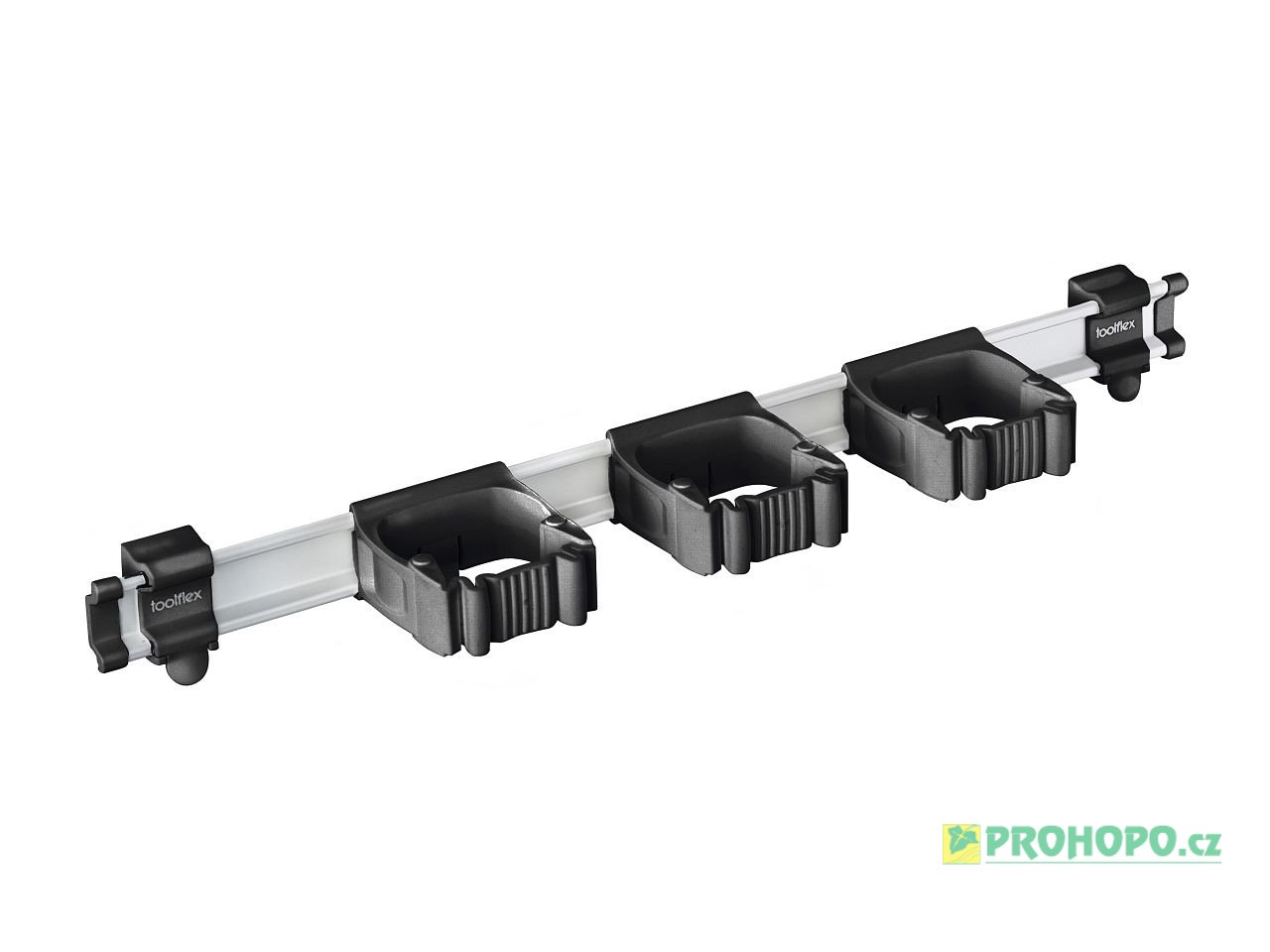 Toolflex One Lišta 5-3-1 hliníková 54cm včetně 3 černých držáků TF2-1 [15-35mm]
