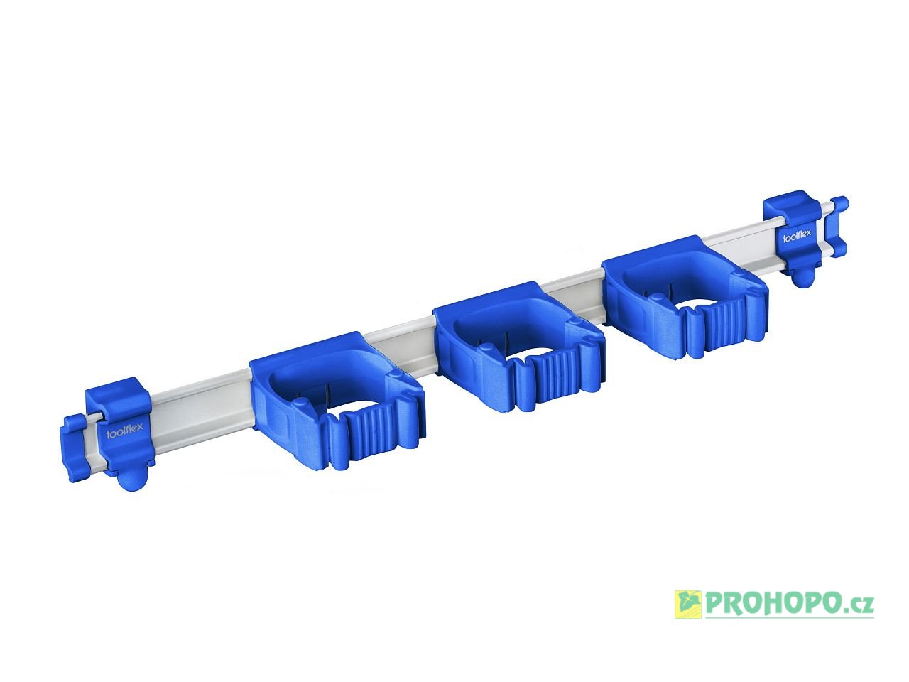 Toolflex One Lišta 5-3-5 hliníková 54cm včetně 3 modrých držáků TF2-5 [15-35mm]
