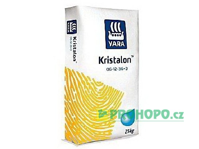 YaraTera Kristalon Oranžový 25kg - pro bezproblémové přezimování rostlin s nízkým obsahem N